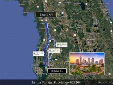 Build your dream home on this beautiful one-acre lot in Beverly on Pine Ridge Community Golf and Country Club in Florida - for sale on GolfHomes.com, golf home, golf lot