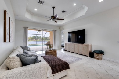 Experience luxury in this stunning pool home with breathtaking on PGA Golf Club in PGA Village in Florida - for sale on GolfHomes.com, golf home, golf lot