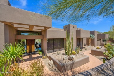 Escape to your own private oasis with this stunning desert on The Boulders Resort Golf Club in Arizona - for sale on GolfHomes.com, golf home, golf lot
