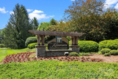 Nestled on 1.2 wooded acres in the gated Kenmure community, this on Kenmure Country Club in North Carolina - for sale on GolfHomes.com, golf home, golf lot