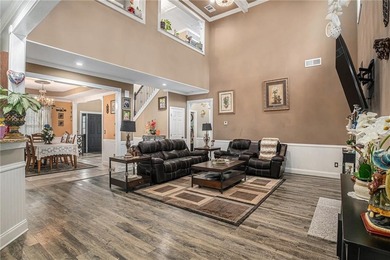 Welcome to this exquisite custom-built 6-bedroom, 4-bath home in on The Chimneys in Georgia - for sale on GolfHomes.com, golf home, golf lot