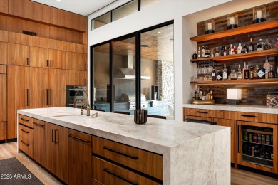 Sophisticated Contemporary Elegance...A very private estate on Desert Mountain Golf Club - Renegade Course in Arizona - for sale on GolfHomes.com, golf home, golf lot