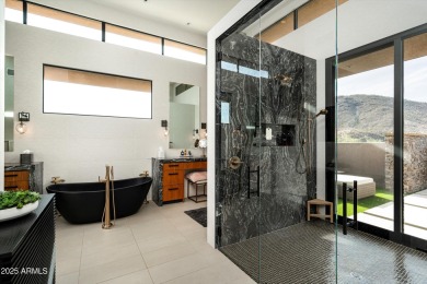Sophisticated Contemporary Elegance...A very private estate on Desert Mountain Golf Club - Renegade Course in Arizona - for sale on GolfHomes.com, golf home, golf lot