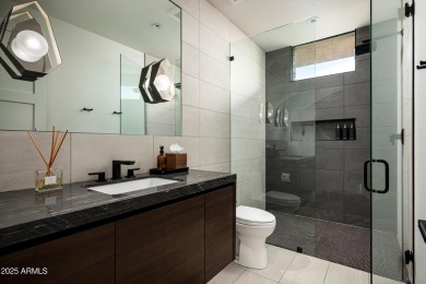 Sophisticated Contemporary Elegance...A very private estate on Desert Mountain Golf Club - Renegade Course in Arizona - for sale on GolfHomes.com, golf home, golf lot