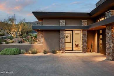 Sophisticated Contemporary Elegance...A very private estate on Desert Mountain Golf Club - Renegade Course in Arizona - for sale on GolfHomes.com, golf home, golf lot