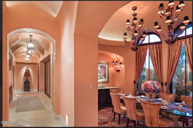 Splendid Mediterranean estate home in Desert Mountain's on Desert Mountain Club - Apache Golf Course in Arizona - for sale on GolfHomes.com, golf home, golf lot