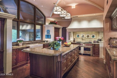 Splendid Mediterranean estate home in Desert Mountain's on Desert Mountain Club - Apache Golf Course in Arizona - for sale on GolfHomes.com, golf home, golf lot