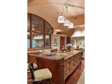 Splendid Mediterranean estate home in Desert Mountain's on Desert Mountain Club - Apache Golf Course in Arizona - for sale on GolfHomes.com, golf home, golf lot