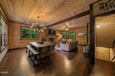 Welcome to Pine Top Escape, a stunning rustic-modern mountain on Bent Creek Golf Course in Tennessee - for sale on GolfHomes.com, golf home, golf lot