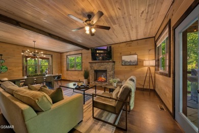 Welcome to Pine Top Escape, a stunning rustic-modern mountain on Bent Creek Golf Course in Tennessee - for sale on GolfHomes.com, golf home, golf lot