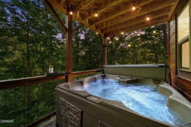Welcome to Pine Top Escape, a stunning rustic-modern mountain on Bent Creek Golf Course in Tennessee - for sale on GolfHomes.com, golf home, golf lot