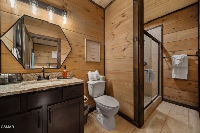 Welcome to Pine Top Escape, a stunning rustic-modern mountain on Bent Creek Golf Course in Tennessee - for sale on GolfHomes.com, golf home, golf lot