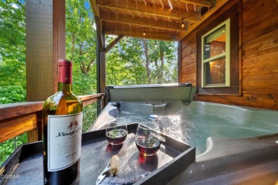 Welcome to Pine Top Escape, a stunning rustic-modern mountain on Bent Creek Golf Course in Tennessee - for sale on GolfHomes.com, golf home, golf lot