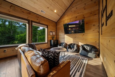 Welcome to Pine Top Escape, a stunning rustic-modern mountain on Bent Creek Golf Course in Tennessee - for sale on GolfHomes.com, golf home, golf lot