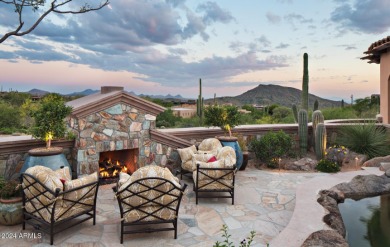 Splendid Mediterranean estate home in Desert Mountain's on Desert Mountain Club - Apache Golf Course in Arizona - for sale on GolfHomes.com, golf home, golf lot
