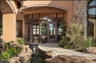 Splendid Mediterranean estate home in Desert Mountain's on Desert Mountain Club - Apache Golf Course in Arizona - for sale on GolfHomes.com, golf home, golf lot