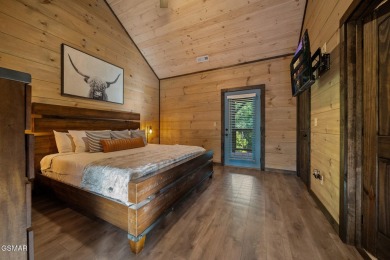 Welcome to Pine Top Escape, a stunning rustic-modern mountain on Bent Creek Golf Course in Tennessee - for sale on GolfHomes.com, golf home, golf lot