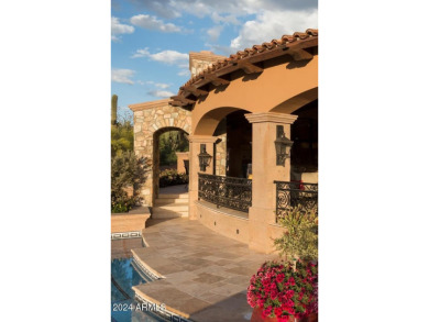 Splendid Mediterranean estate home in Desert Mountain's on Desert Mountain Club - Apache Golf Course in Arizona - for sale on GolfHomes.com, golf home, golf lot