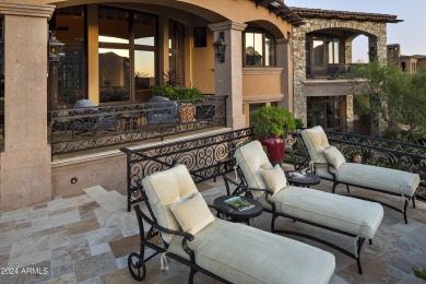 Splendid Mediterranean estate home in Desert Mountain's on Desert Mountain Club - Apache Golf Course in Arizona - for sale on GolfHomes.com, golf home, golf lot
