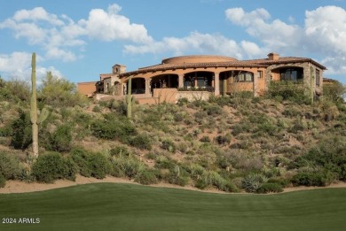 Splendid Mediterranean estate home in Desert Mountain's on Desert Mountain Club - Apache Golf Course in Arizona - for sale on GolfHomes.com, golf home, golf lot