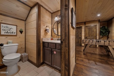 Welcome to Pine Top Escape, a stunning rustic-modern mountain on Bent Creek Golf Course in Tennessee - for sale on GolfHomes.com, golf home, golf lot