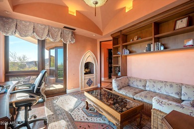 Magnificent Mediterranean Estate with Golf Membership on Desert Mountain Club - Apache Golf Course in Arizona - for sale on GolfHomes.com, golf home, golf lot
