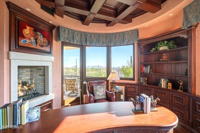 Magnificent Mediterranean Estate with Golf Membership on Desert Mountain Club - Apache Golf Course in Arizona - for sale on GolfHomes.com, golf home, golf lot