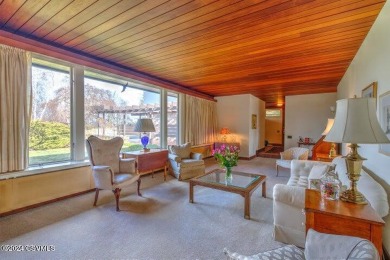 This Frank Lloyd Wright inspired home near Bucknell University on Bucknell Golf Club in Pennsylvania - for sale on GolfHomes.com, golf home, golf lot
