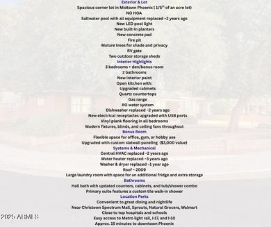 Beautifully updated 3 bed, 2 bath block home with a den on a on Palo Verde Golf Course in Arizona - for sale on GolfHomes.com, golf home, golf lot