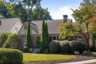 This meticulously maintained Tudor idyllically located in on Druid Hills Golf Club in Georgia - for sale on GolfHomes.com, golf home, golf lot