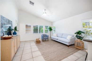 Effortless single-level living in Ocean Pointe. Stone-tiled on Hoakalei Country Club At Ocean Pointe in Hawaii - for sale on GolfHomes.com, golf home, golf lot