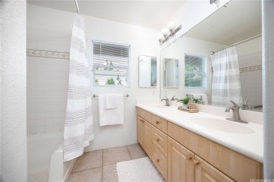 Effortless single-level living in Ocean Pointe. Stone-tiled on Hoakalei Country Club At Ocean Pointe in Hawaii - for sale on GolfHomes.com, golf home, golf lot