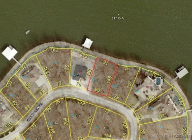 VIEW, VIEW, VIEW........ DEEP WATER......MODERATE TOPOGRAPHY on The Club At Porto Cima in Missouri - for sale on GolfHomes.com, golf home, golf lot