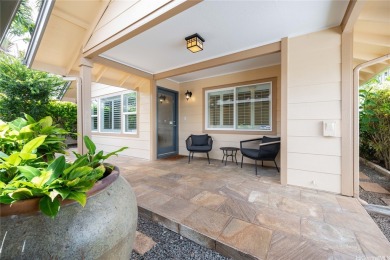 Effortless single-level living in Ocean Pointe. Stone-tiled on Hoakalei Country Club At Ocean Pointe in Hawaii - for sale on GolfHomes.com, golf home, golf lot