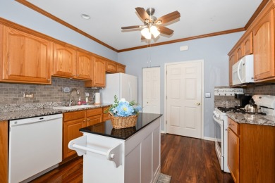 Beautifully updated 2-bedroom, 2.5-bath ranch townhome located on Carillon Lakes 3 Hole Course in Illinois - for sale on GolfHomes.com, golf home, golf lot