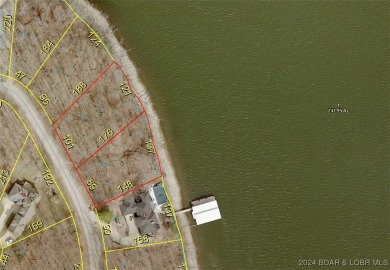 *TWO LOTS COMBINED*....(TOTAL OF 259 LINEAL FEET OF LAKEFRONT) on The Club At Porto Cima in Missouri - for sale on GolfHomes.com, golf home, golf lot