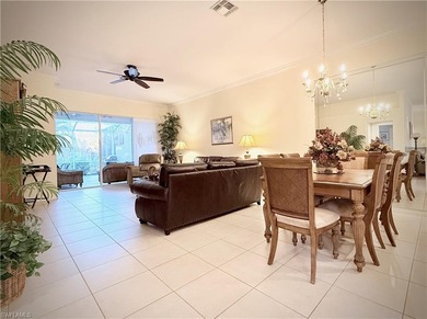 Beautifully maintained 2BR + Den / 2BA / 2-Car Garage villa with on Naples Heritage Golf and Country Club in Florida - for sale on GolfHomes.com, golf home, golf lot