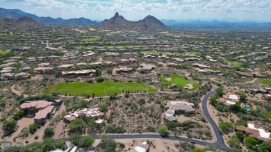 This 1.11 acre golf course home site is situated on the second on Troon North Golf Club  in Arizona - for sale on GolfHomes.com, golf home, golf lot