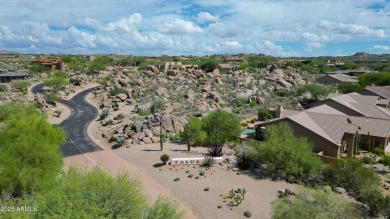 This 1.11 acre golf course home site is situated on the second on Troon North Golf Club  in Arizona - for sale on GolfHomes.com, golf home, golf lot