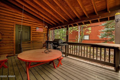 Charming chalet cabin nestled among the tall pines in Pinetop on Pinetop Lakes Golf and Country Club in Arizona - for sale on GolfHomes.com, golf home, golf lot