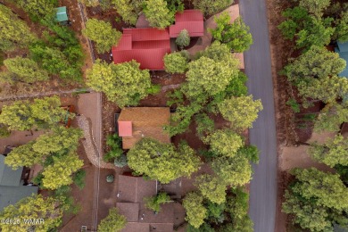 Charming chalet cabin nestled among the tall pines in Pinetop on Pinetop Lakes Golf and Country Club in Arizona - for sale on GolfHomes.com, golf home, golf lot