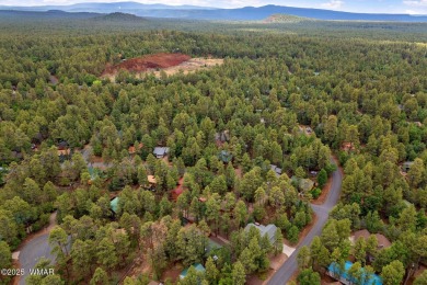 Charming chalet cabin nestled among the tall pines in Pinetop on Pinetop Lakes Golf and Country Club in Arizona - for sale on GolfHomes.com, golf home, golf lot