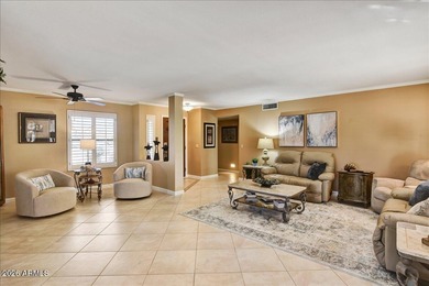 Discover this move-in-ready, popular Stratton model in on Westbrook Village Golf Club in Arizona - for sale on GolfHomes.com, golf home, golf lot
