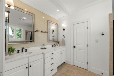 Experience refined living at 763 Heritage Arbor Drive, a on Heritage Golf Club in North Carolina - for sale on GolfHomes.com, golf home, golf lot