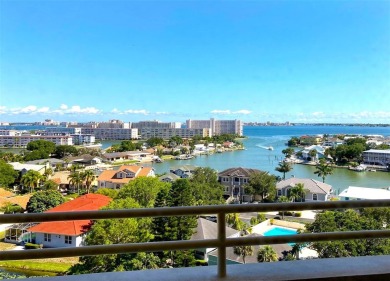BREATHTAKING WATER VIEWS from this elegant 11th-floor corner-end on Pasadena Yacht and Country Club in Florida - for sale on GolfHomes.com, golf home, golf lot