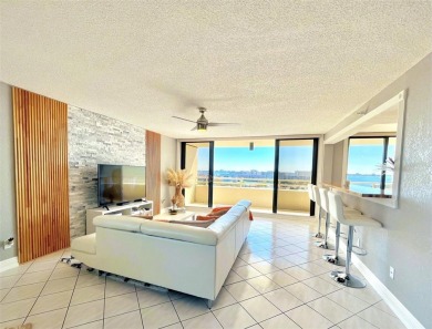 BREATHTAKING WATER VIEWS from this elegant 11th-floor corner-end on Pasadena Yacht and Country Club in Florida - for sale on GolfHomes.com, golf home, golf lot