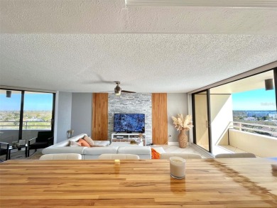 BREATHTAKING WATER VIEWS from this elegant 11th-floor corner-end on Pasadena Yacht and Country Club in Florida - for sale on GolfHomes.com, golf home, golf lot