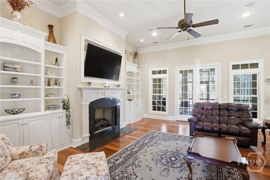 This all-brick home is located on a cul-de-sac in the Westbrook on Savannah Quarters Country Club in Georgia - for sale on GolfHomes.com, golf home, golf lot