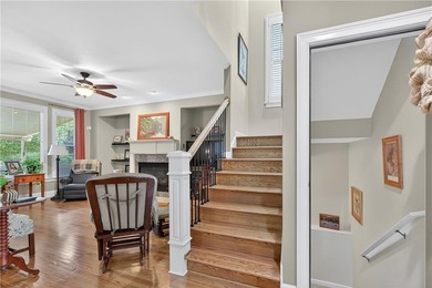 Welcome to this beautiful 4 bedroom, 4 bath home in the coveted on Canongate At Flat Creek Club in Georgia - for sale on GolfHomes.com, golf home, golf lot