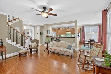 Welcome to this beautiful 4 bedroom, 4 bath home in the coveted on Canongate At Flat Creek Club in Georgia - for sale on GolfHomes.com, golf home, golf lot